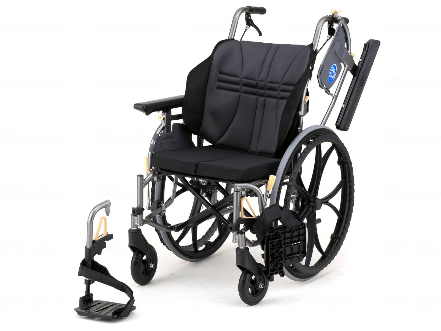 Nissin Medical Equipment Zaou X Standard Type NA-X521W Gray Seat Width 40 - Front Seat 38cm