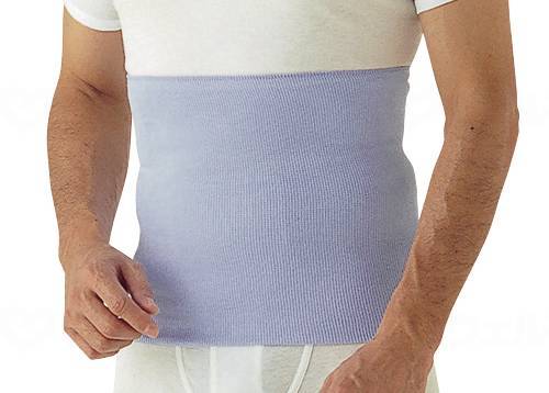 Gunze Cotton Rich Belly Warmer, White, M