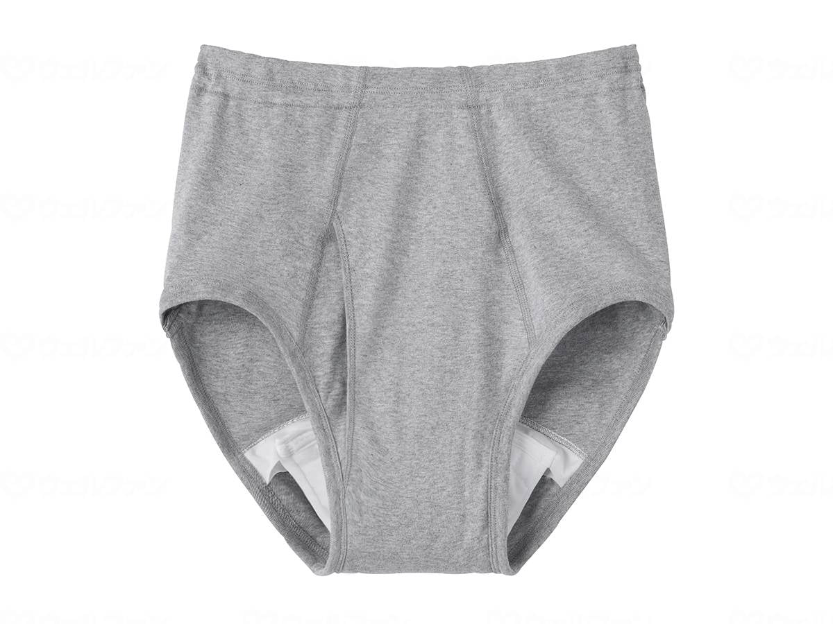 グンゼ紳士ﾌﾞﾘｰﾌ（前あき） ｸﾞﾚｰ杢 M