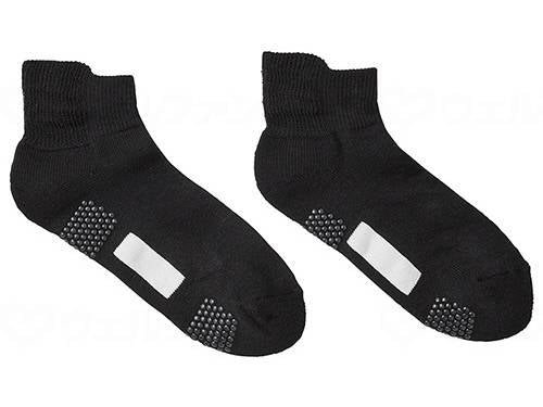 Gunze Men's Socks (Short Length) Black