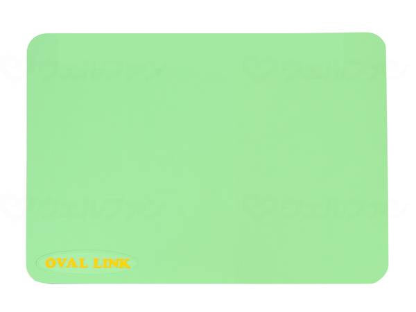Koshin Rubber Oval Link Light Green M