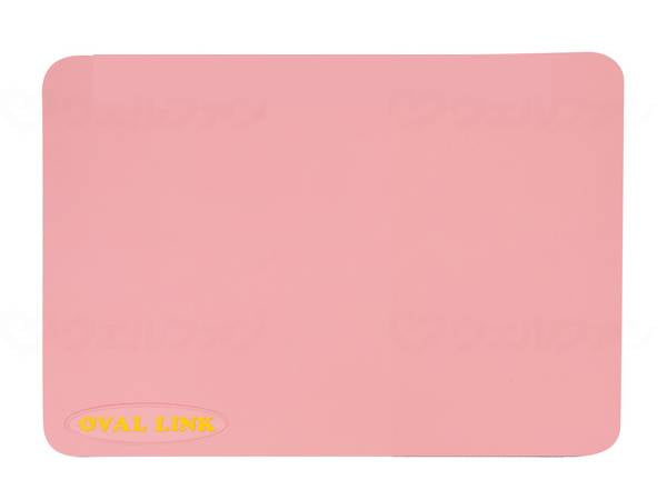 Koshin Rubber Oval Link Pastel Pink M