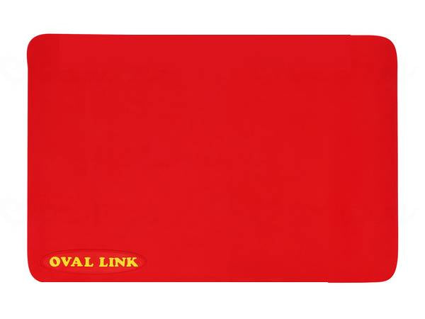 Koshin Rubber Oval Link Red M