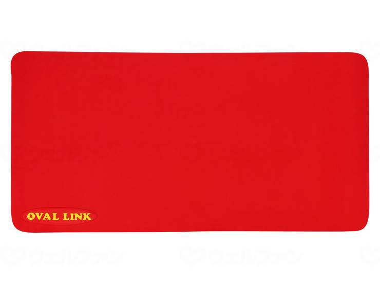 Koshin Rubber Oval Link Red L