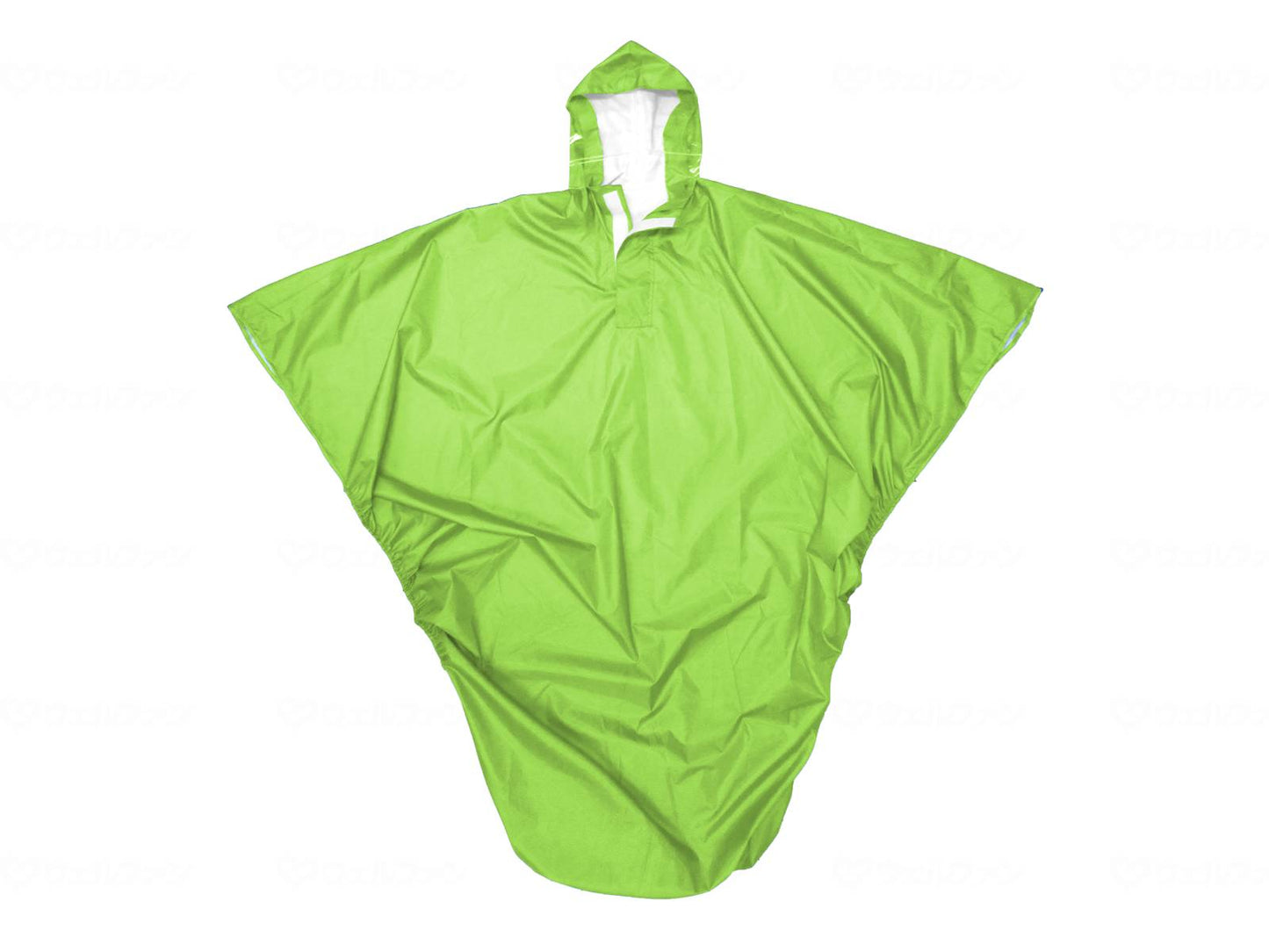 弘進ゴム車いすﾚｲﾝはおるっちゃ　ﾎﾟﾝﾁｮﾀｲﾌﾟ ｸﾞﾘｰﾝ ﾌﾘｰ