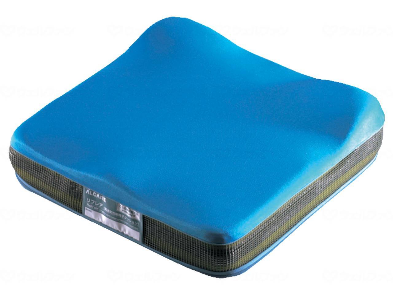 アルケア車いすクッション　リフレア ｽｶｲﾌﾞﾙｰ 39×39