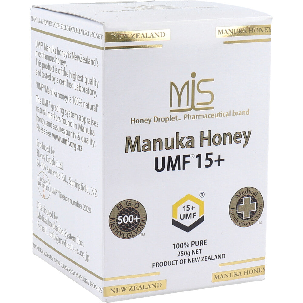※[メーカー欠品]MIS マヌカハニー UMF15+ 250g入 1 個