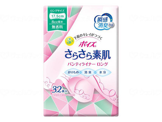 Nippon Paper Crecia T Poise Liner Panty Liner Case Long 175