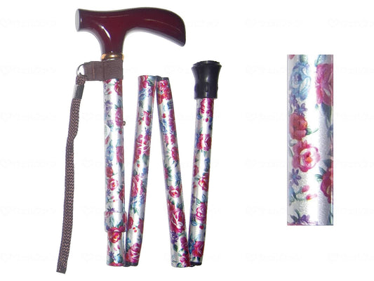 나카지마 차로 상점 아루미 4단식 꽃무늬