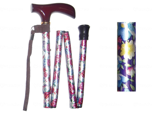 나카지마 차로 상점 알루미 4단식 꽃무늬