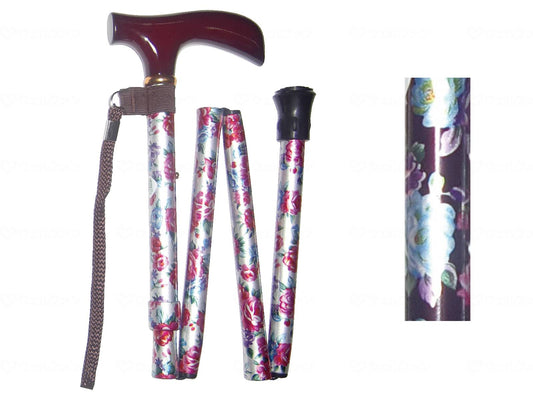 나카지마 차로 상점 알루미 4단식 꽃무늬