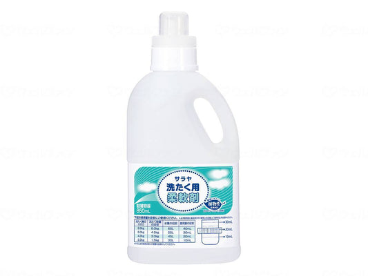 사라야 사라타 씻어 용 유연제 용기 (리필 트롤) 850ml