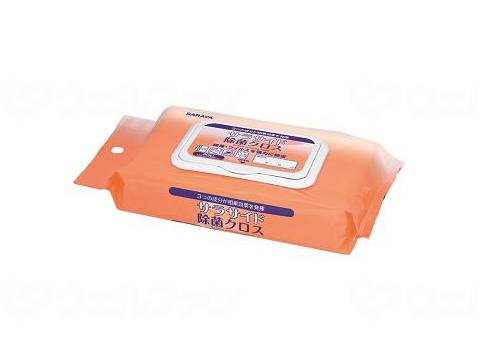 Saraya Saraside Disinfecting Cloth Case 80 Sheets Pillow Type