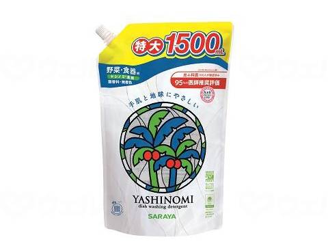 Saraya Palmitic Detergent 1500ml Spout Replacement Case 1500ml