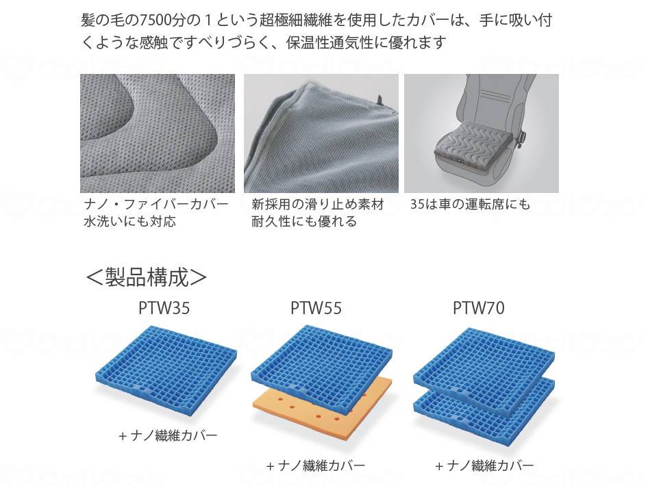 ファンディーナﾋﾟﾀ・ｼｰﾄｸｯｼｮﾝW 35