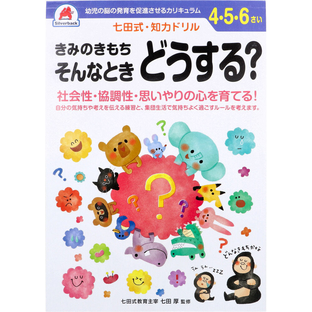 Shichida Method Intelligence Drills 4, 5, 6 Years Old How Do You Feel When That Happens? 1 Piece