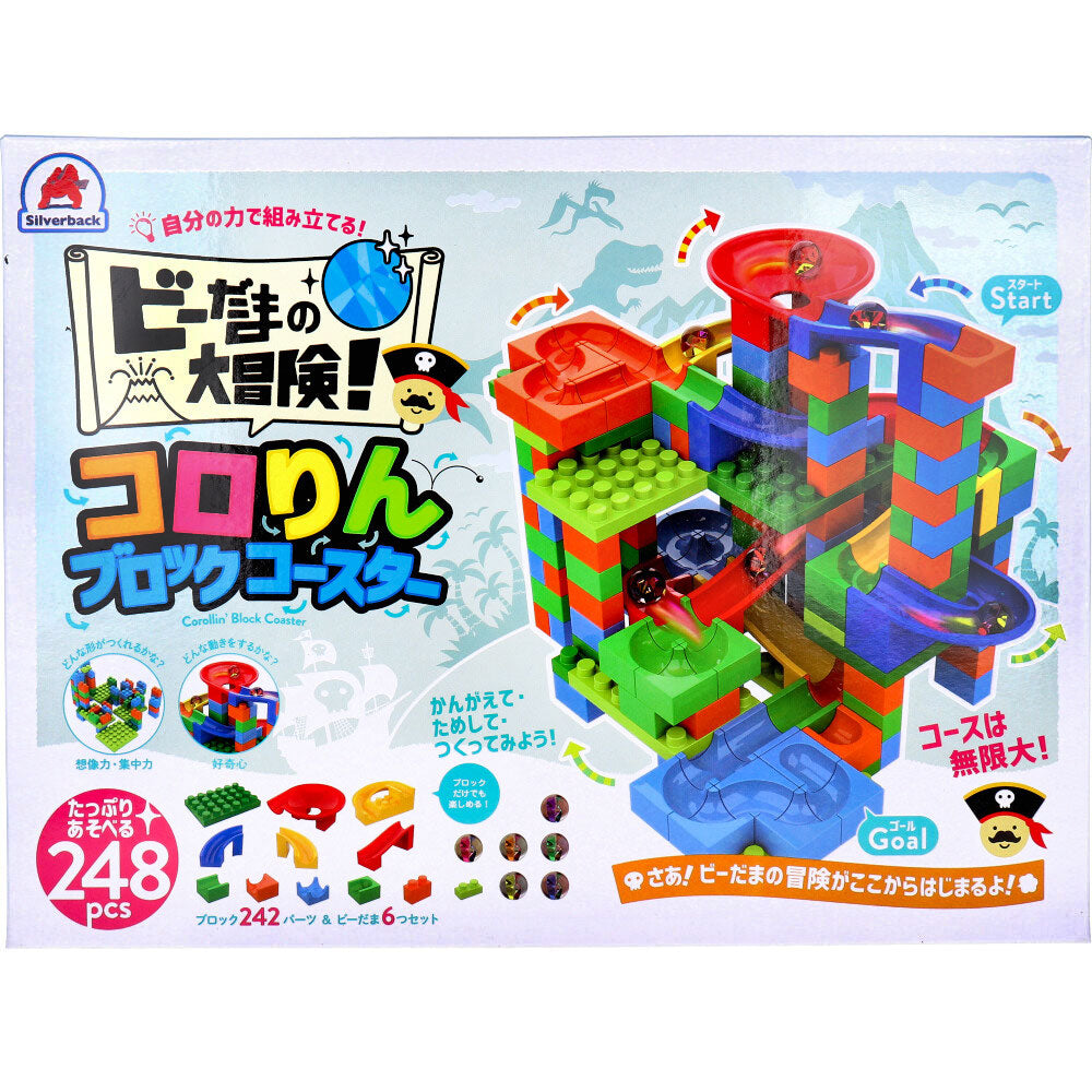 비다마의 대모험! 코로 인 블록 코스터 248 개 1 개