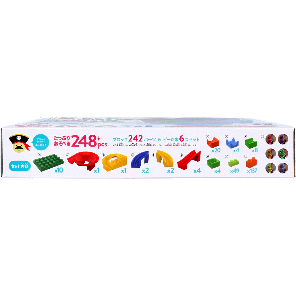 비다마의 대모험! 코로 인 블록 코스터 248 개 1 개