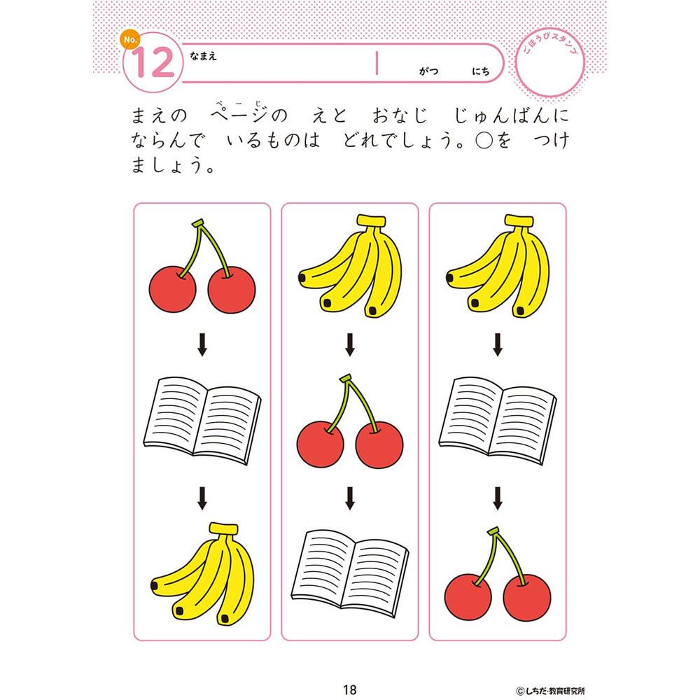 Shichida Method Intelligence Drills for 2 and 3 Year Olds: 1 Piece