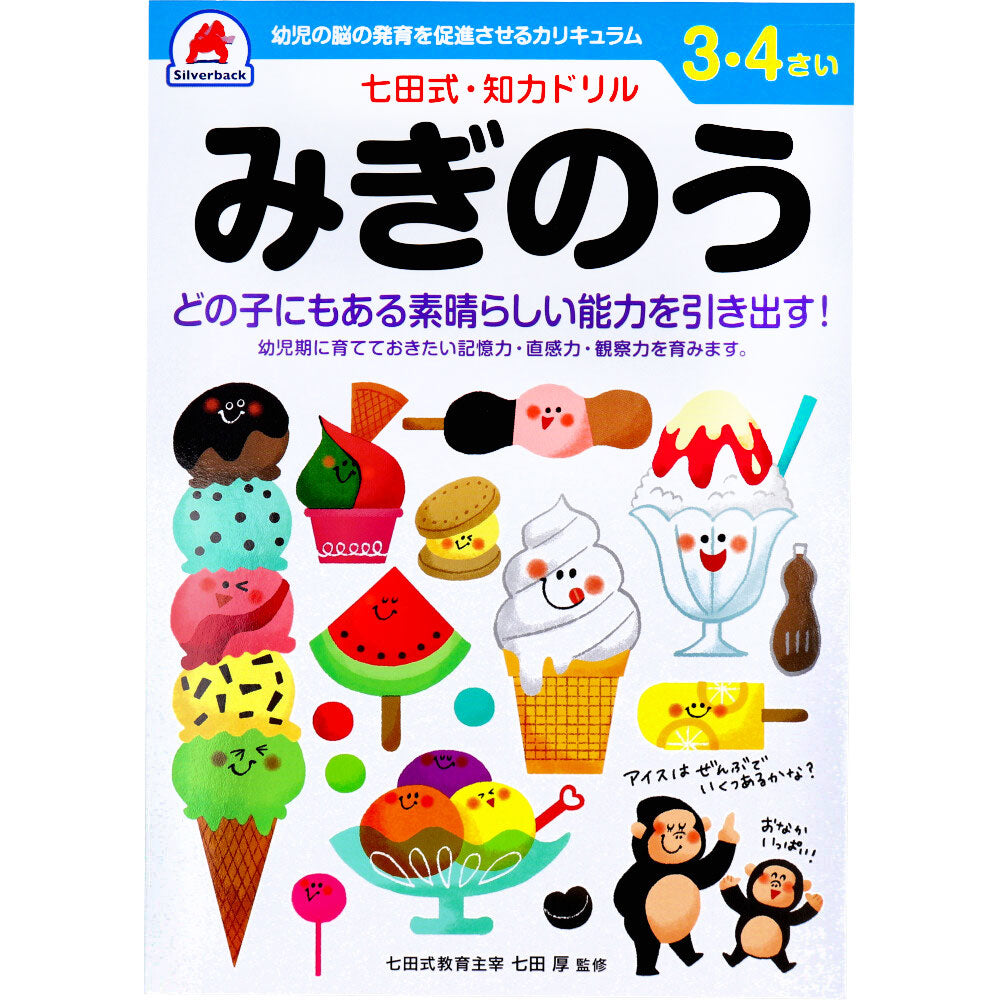 Shichida Method Intelligence Drill 3-4 Years Old Right Hand 1 Piece