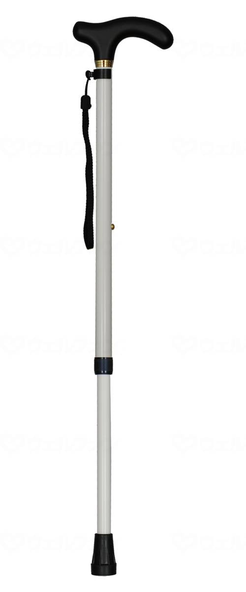 瀬川商店ｱﾙﾐ製白杖 身体支持併用 伸縮式