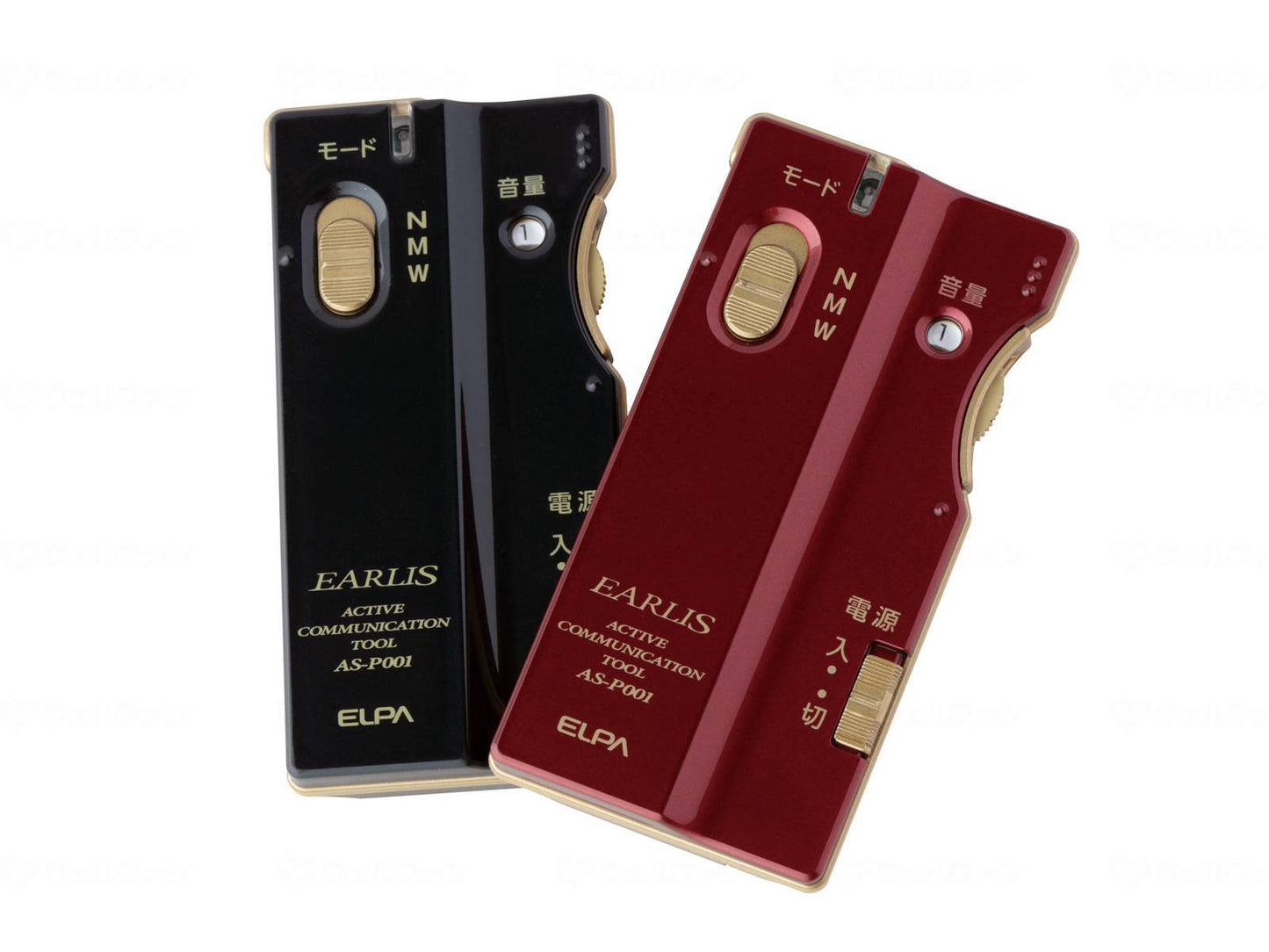 Asahi Electric 2-Way Sound Collector EARLIS Wine Red