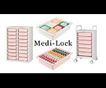 Medication Storage Cabinet Medilock Medication Box (L) White MLGB-200L-W 1 piece